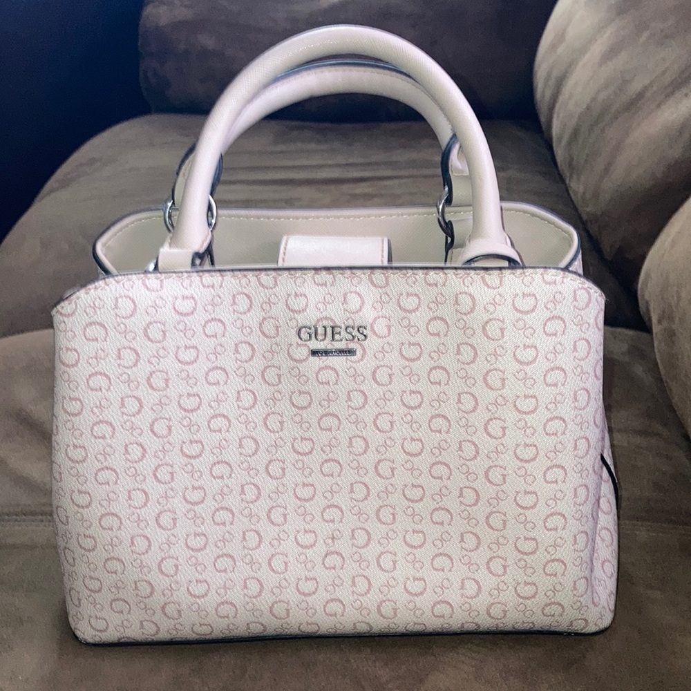Pink guess purse